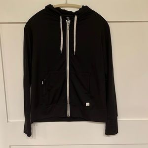 Black Vuori Halo Performance Hoodie